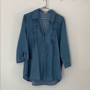 Blue Chambray Tunic